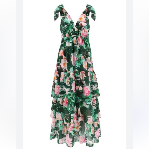 Christy Lynn Alexa Floral Dress in Camellia Garden $750 sz XS - Picture 3 of 7